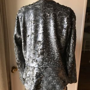 Free people sequin shawl jacket